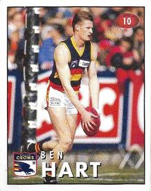 1996 Select AFL Stickers #10 Ben Hart Front